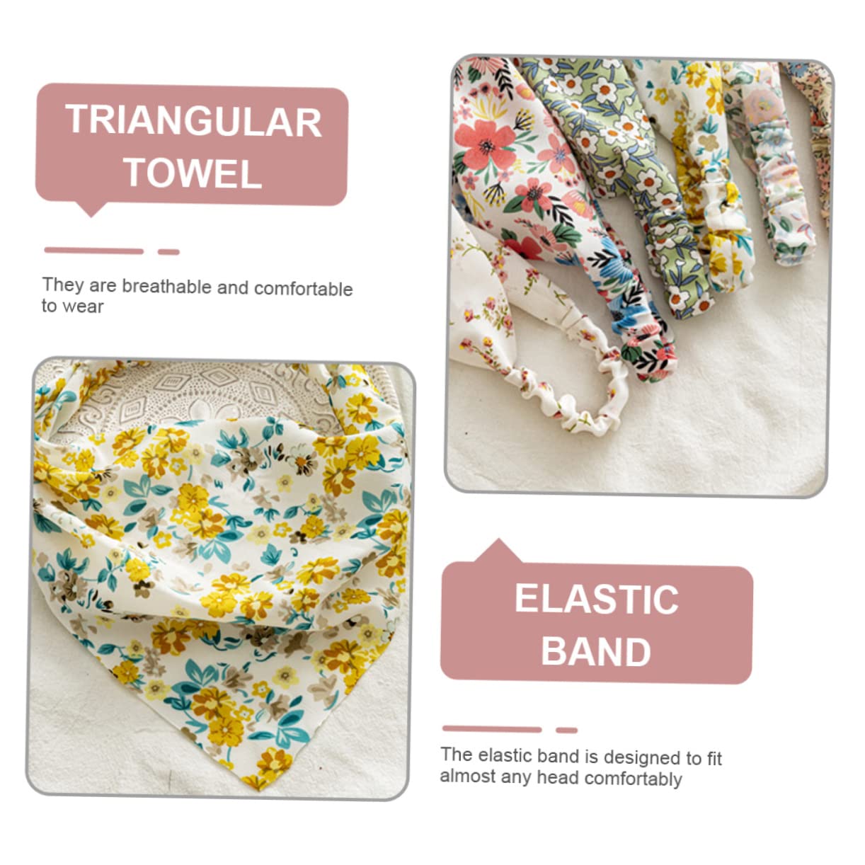 FOMIYES Pezzi Turbante In Tessuto Miss Fascia Elastica