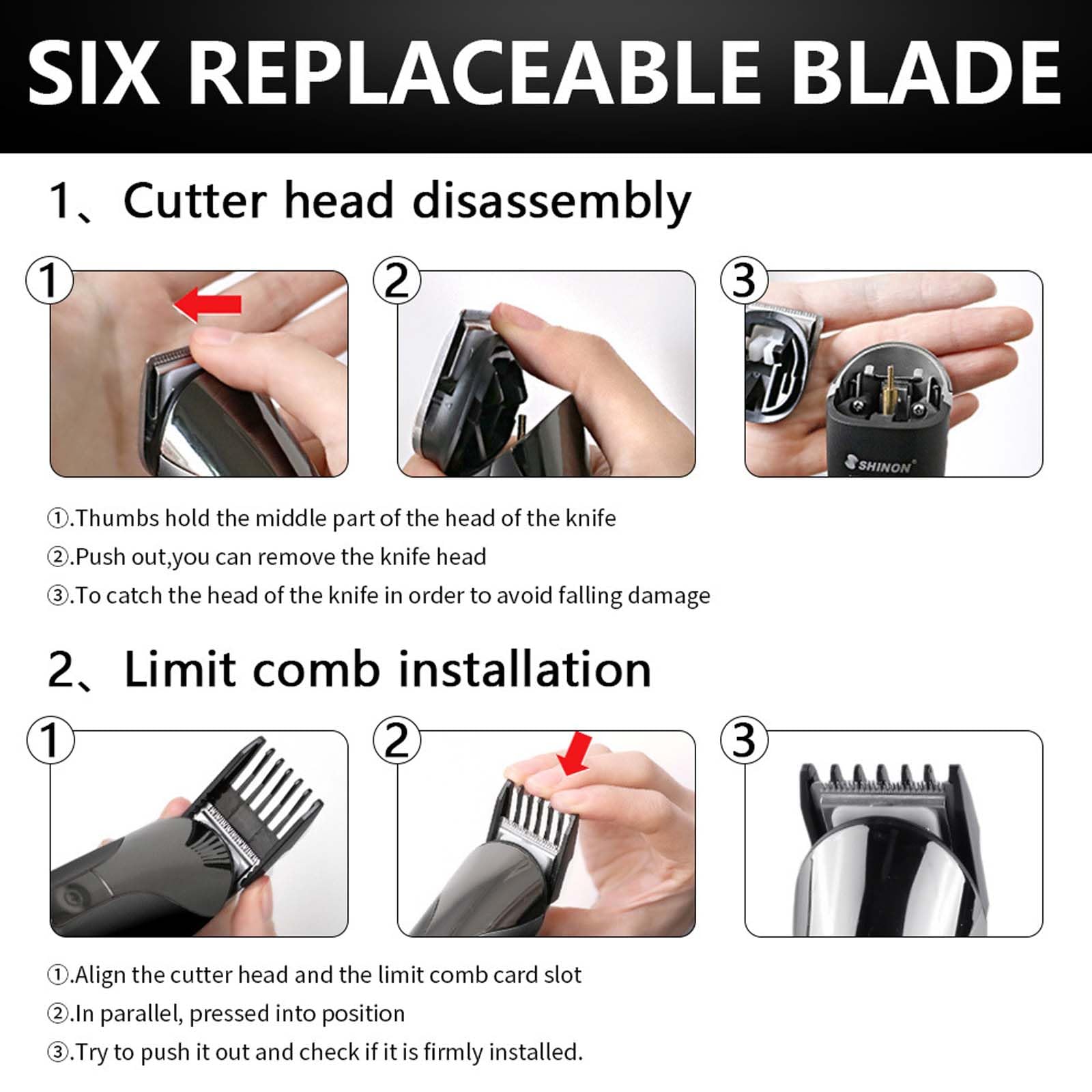 Colexy Barttrimmer Herren Haarschneidemaschine Set, 12-in-1 Haarschneider Pflegegeset Nashaartrimmer Körperhaartrimmer präzise Rasierer elektrische Herren, Wiederaufladbarer & Wasserdichter