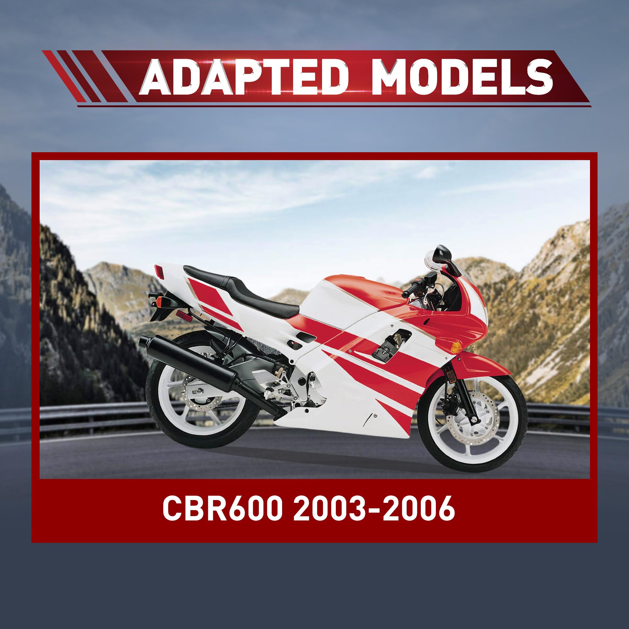 WOOSTAR Pedane arretrate Regolabili CNC per CBR 600 2003-2006 Motocicletta