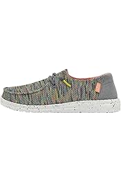Hey Dude Wendy Sox| Women's Shoes | Women Slip-on Loafers | Comfortable & Light-Weight