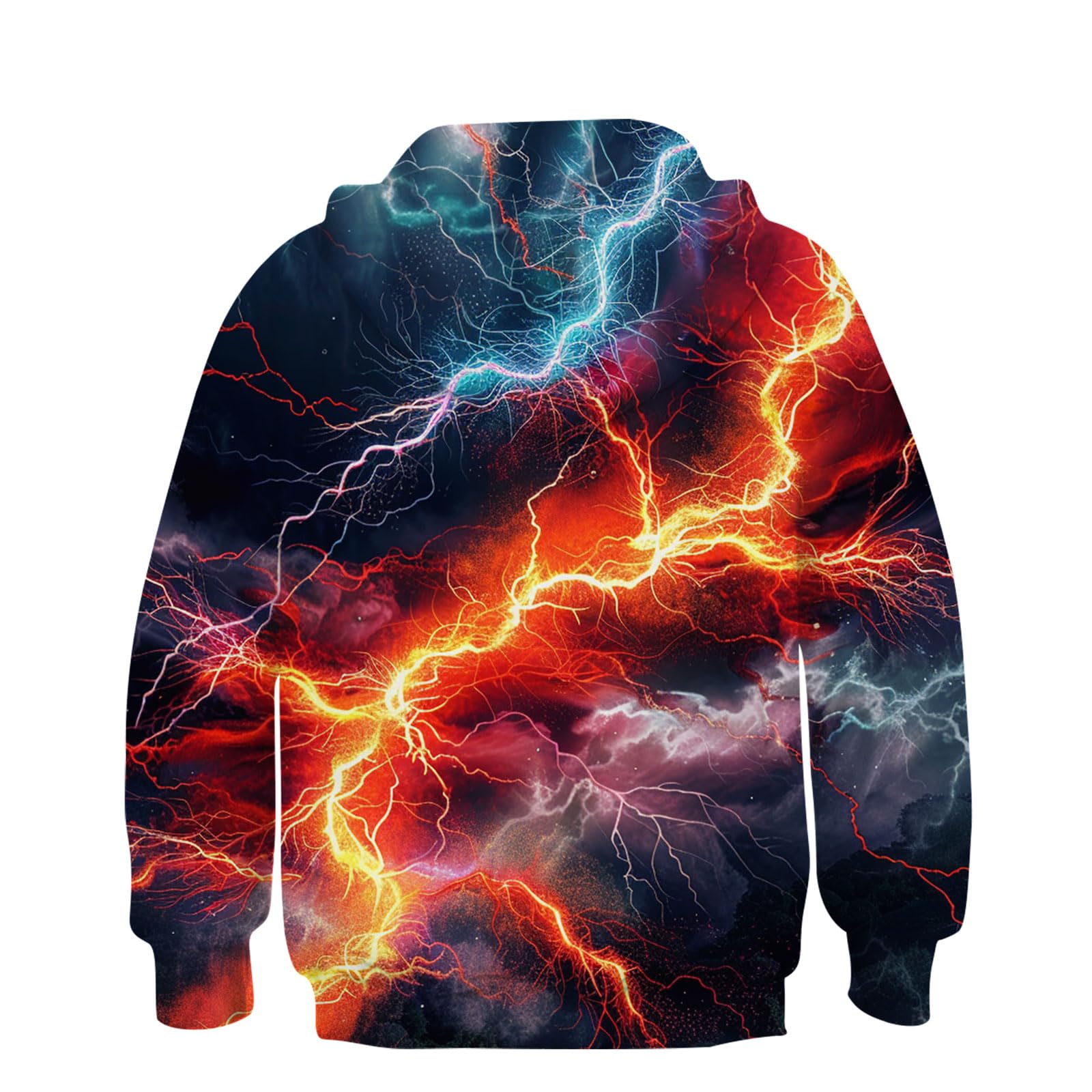 ALISISTER Hoodie Jungen 3D Lustig Gedruckt Kapuzenpullover Kinder Mädchen Langarm Pullover Sweatshirt Alter 4-16 - 3