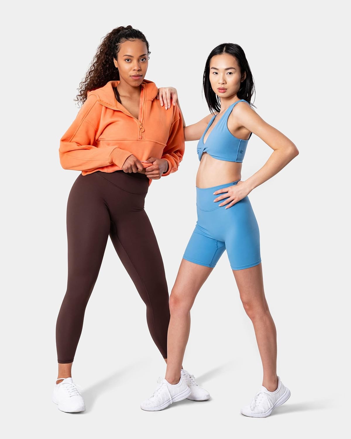 Kamo Fitness Serenity No Front Seam Leggings 25" Inseam Yoga Pants High Waisted Soft Workout Tights - Image 3