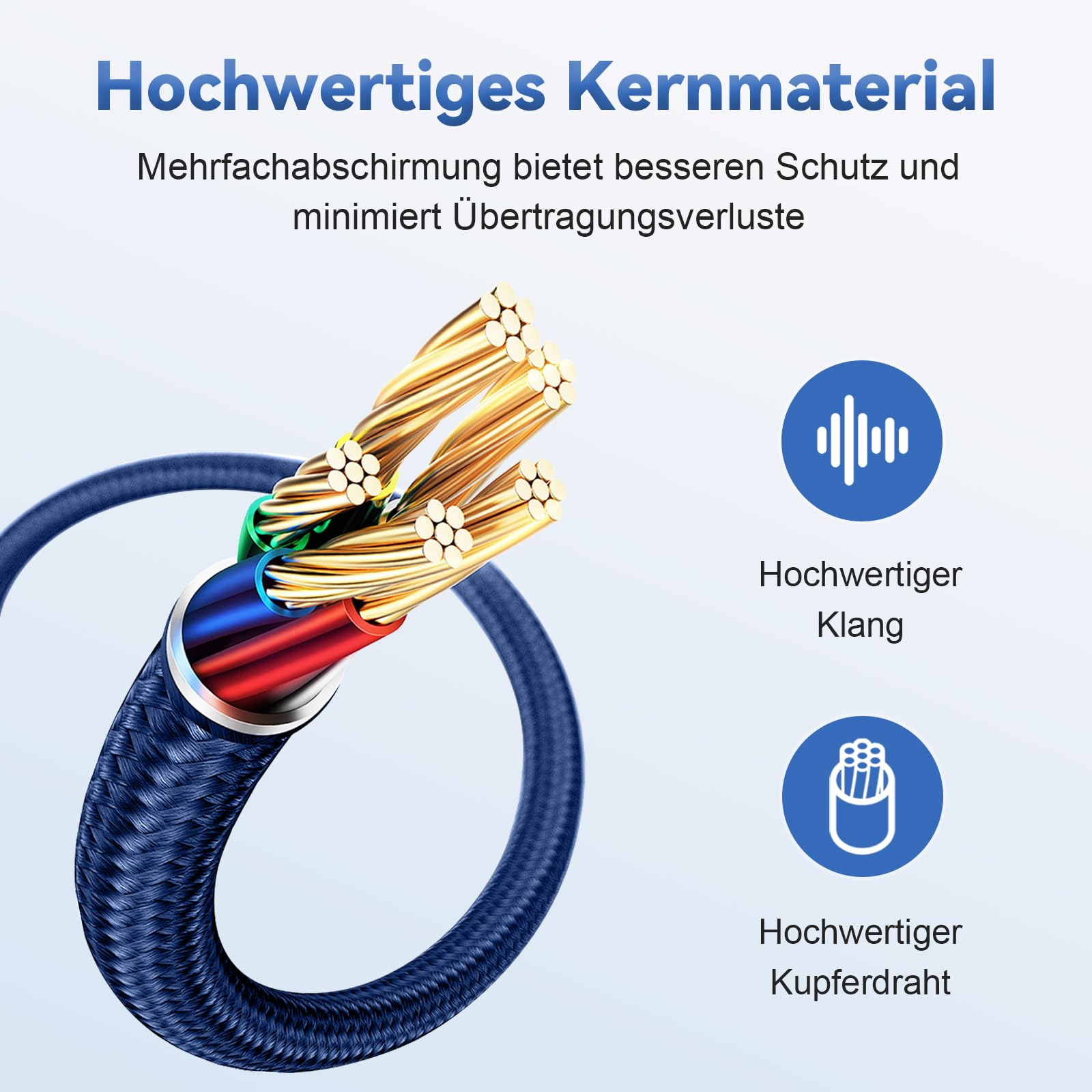 Cavo Aux 3 In 1 MFi Per IPhone - Lightning/USB-C/3.5mm A Jack 3.5mm, Per Auto E Altoparlanti - Foto 8