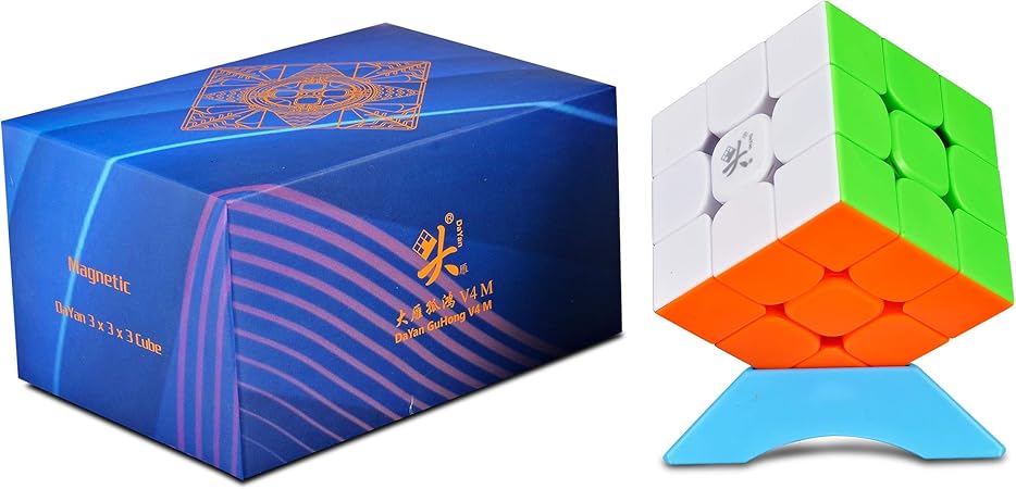 Amazon Dayan Guhong 大雁 魔方 キューブ 3x3x3 磁石内蔵 立体パズル 競技向け 3x3x3 ポップ防止 日本語攻略本付 スタンド付 中級者向け プレゼント 知育玩具 Magnetic Magic Cube 21版 V4m 立体パズル おもちゃ Amazon Dayan Guhong 大雁 魔方 キューブ 3x3x3 磁石内蔵 立体パズル 競技向け 3x3x3 ポップ防止 日本語攻略本付 スタンド付 中級者向け プレゼント 知育玩具 Magnetic Magic Cube 21版 V4m 立体パズル おもちゃ