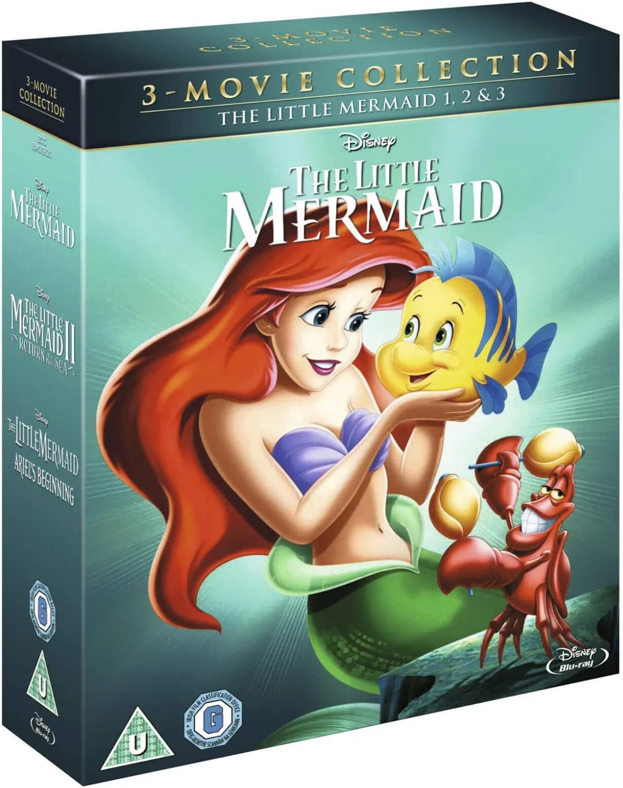 The Little Mermaid Complete Collection [Blu-ray] [Import]