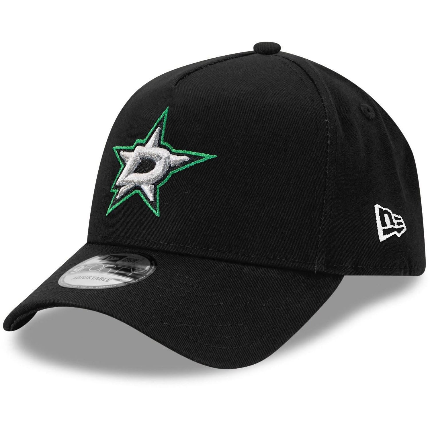 New Era Dallas Stars 9Forty A-Frame Cap Black