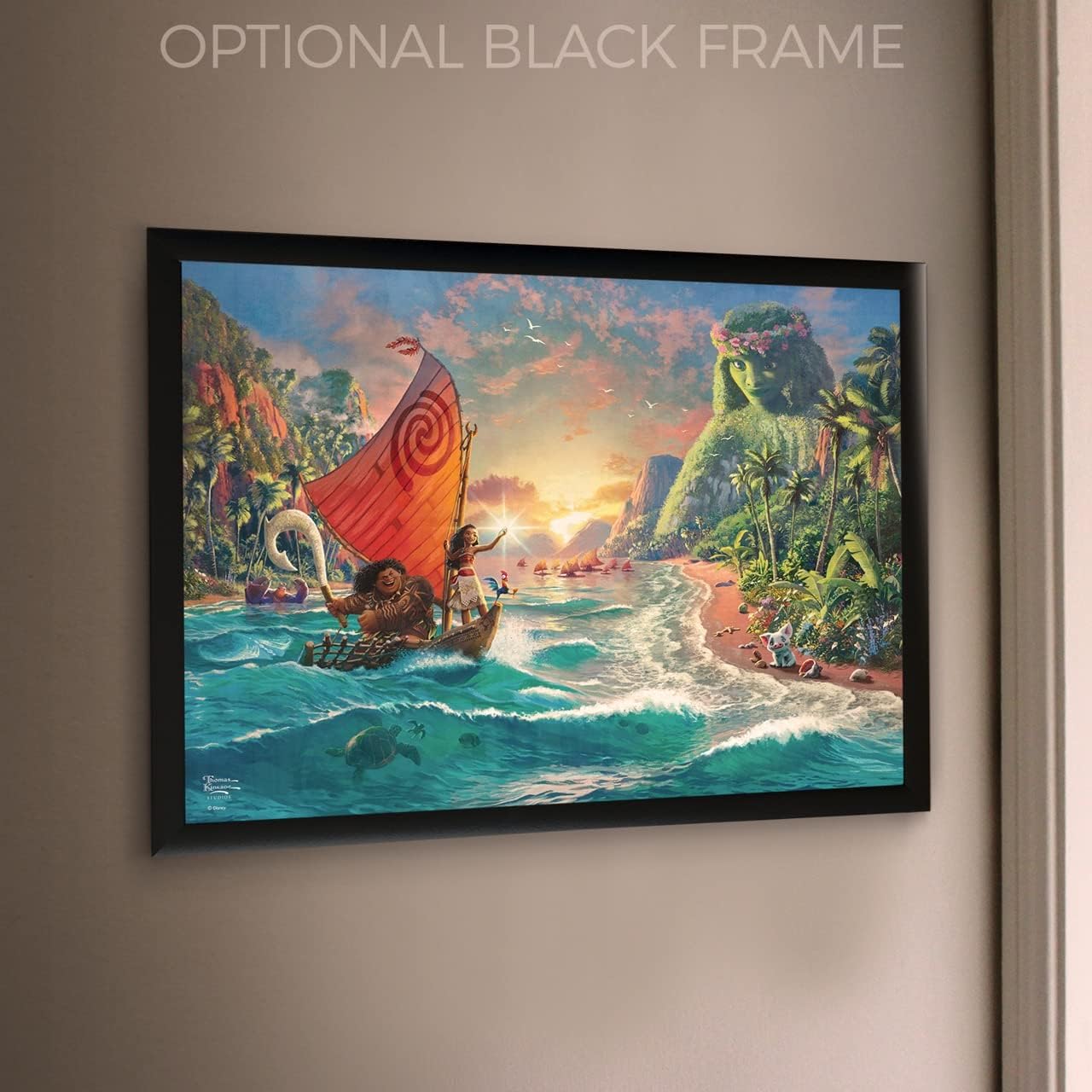 MIGHTYPRINT Disney – Moana - Durable 24” x 17 Wall Art – NOT Made of Paper – Officially Licensed Collectible MP24170793