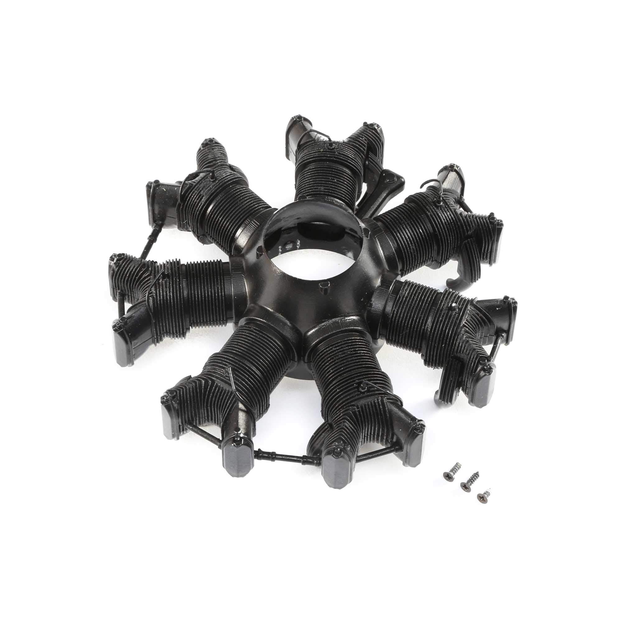 E-Flite Motor Radial simulado para el biplano PT-17 de 1,1 m 2