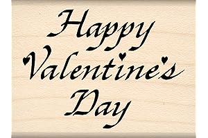 Valentine's Day Rubber Stamp | Express Affection with Romantic and Cheerful Designs