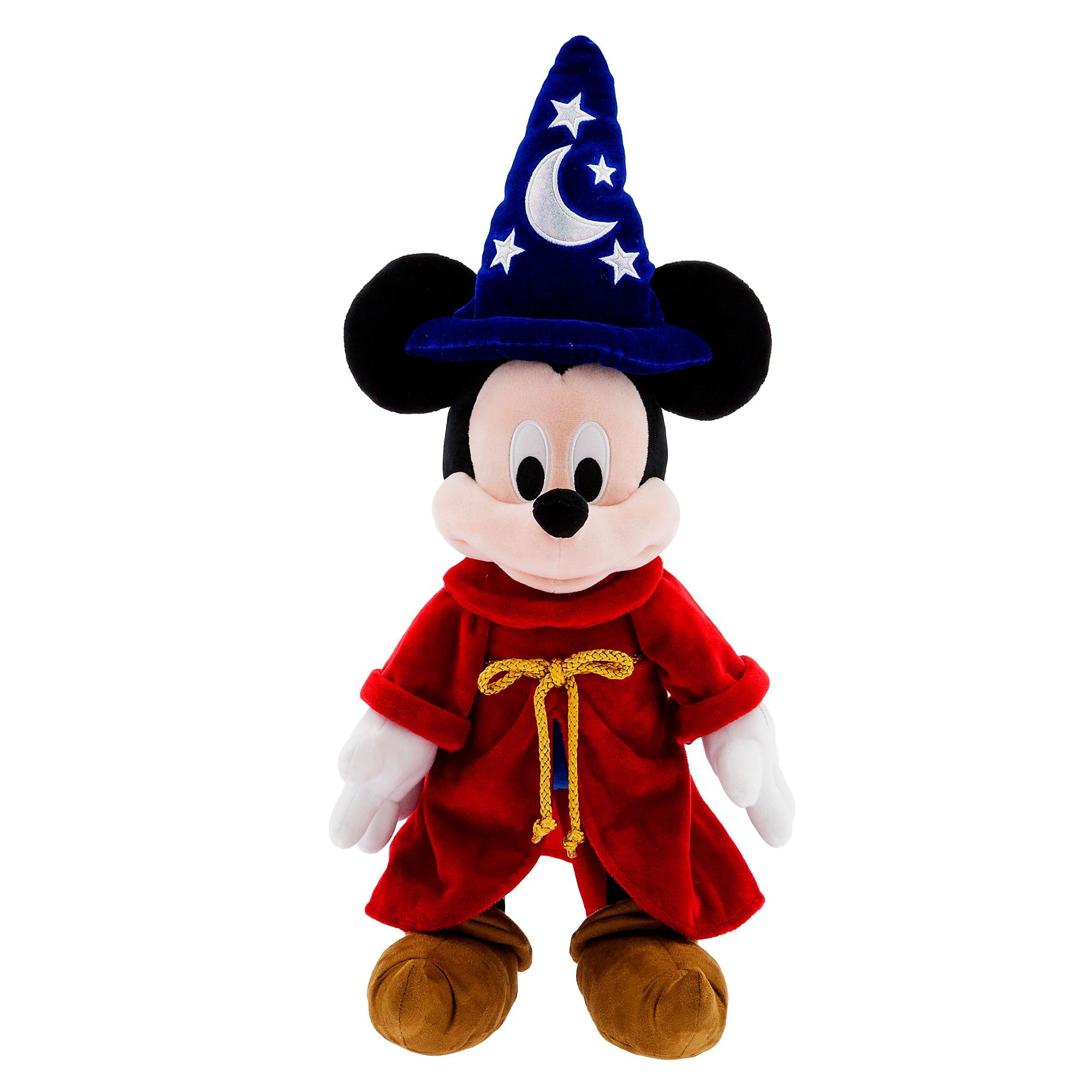 Disney Store Official Mickey Mouse The Sorcerer's Apprentice Medium Teddy Soft Toy, Fantasia, Magic Wizard, 56cm/22”, Plush Character Figure, Suitable for Ages 0+