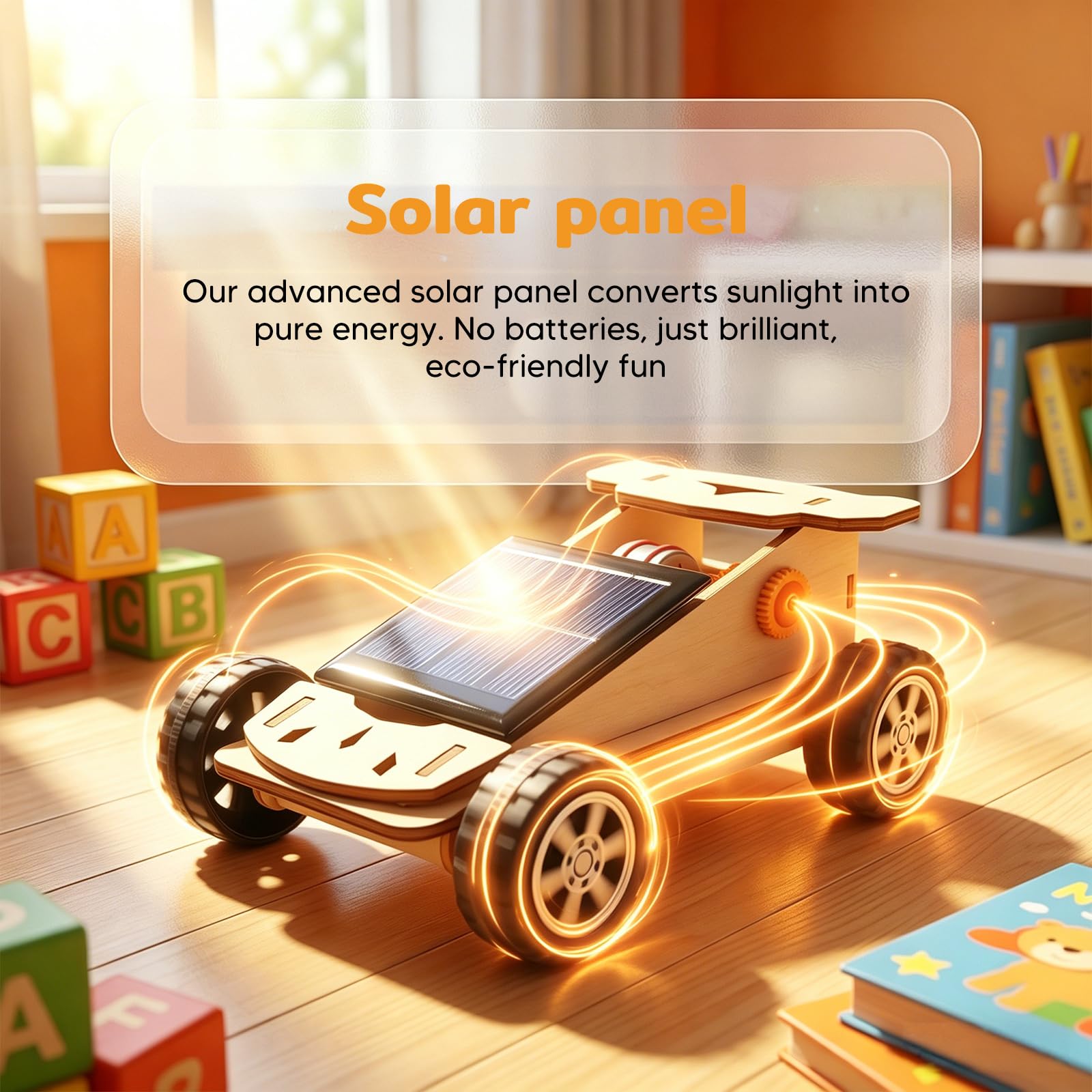 Solar Roboter Bausatz Kinder ab 8 Jahre, Holz Solar Spielzeug ab 8 9 10 11 12 Jahren, DIY 3D Holzpuzzle für Kinder, Wissenschaftliche Experimente Spielzeug für Jungen Mädchen