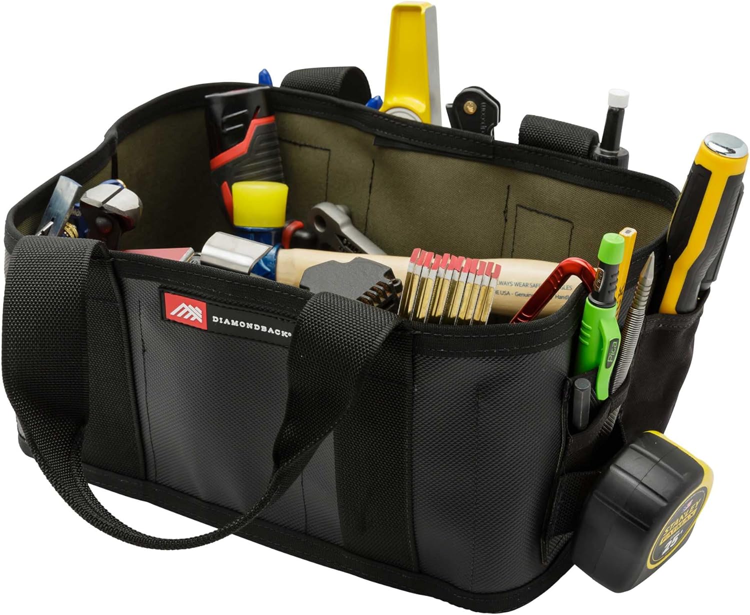 The Diamondback Baere Tote Heavy Duty Tool Bag for Carpenters