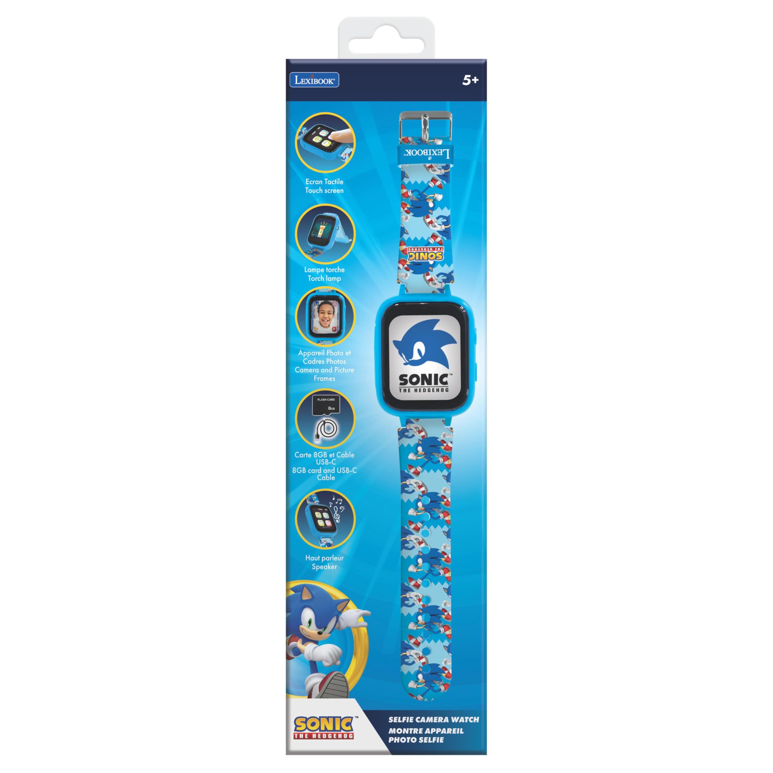 Lexibook, Sonic Montre Caméra, DMW070SNLXB