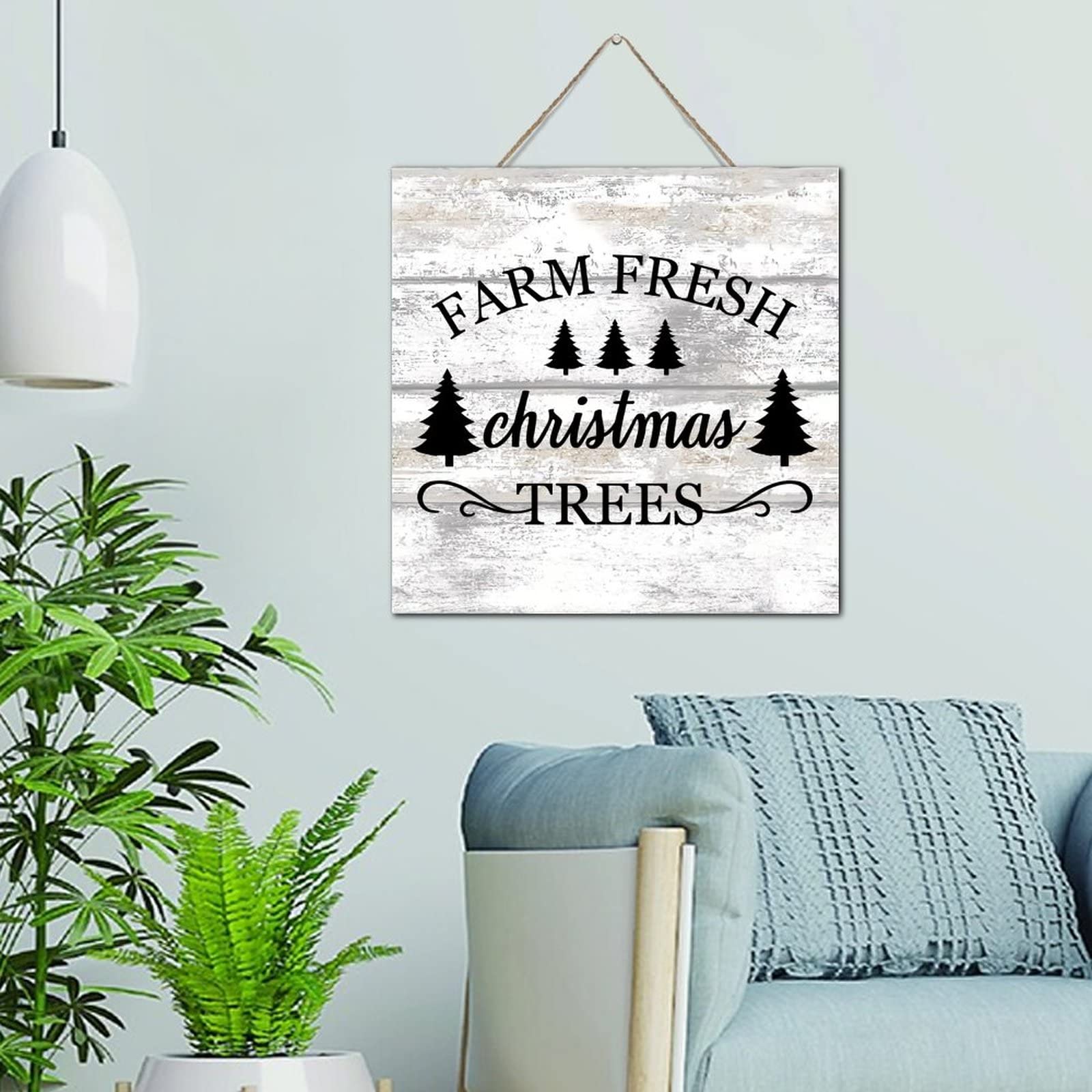 Décoration murale Farm Fresh Christmas Trees pour habiller un mur vide