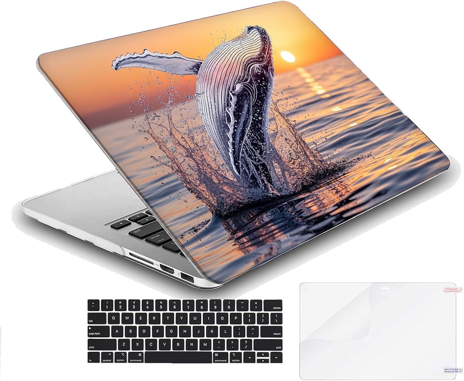 Compatible with MacBook Neo 13-inch, Hard Shell Case with Keyboard Cover and Screen Protector (A3404 A18 Pro chip, 2026 Release) - Humpback MC21255