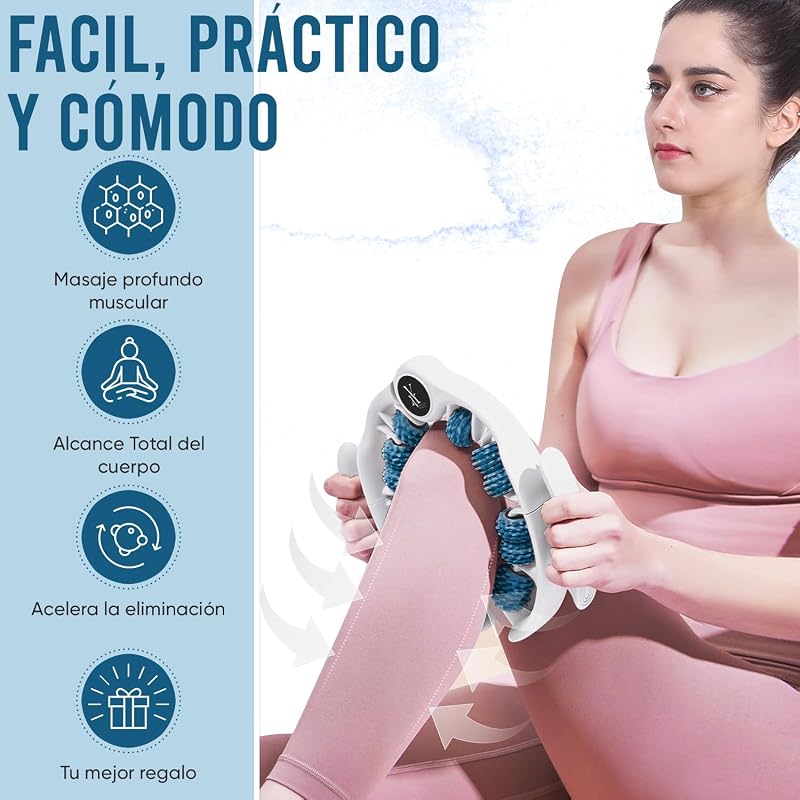 XVALOT Anti-Cellulite Masszírozó Kék - Lábak, Fenék, Karok, Hasra