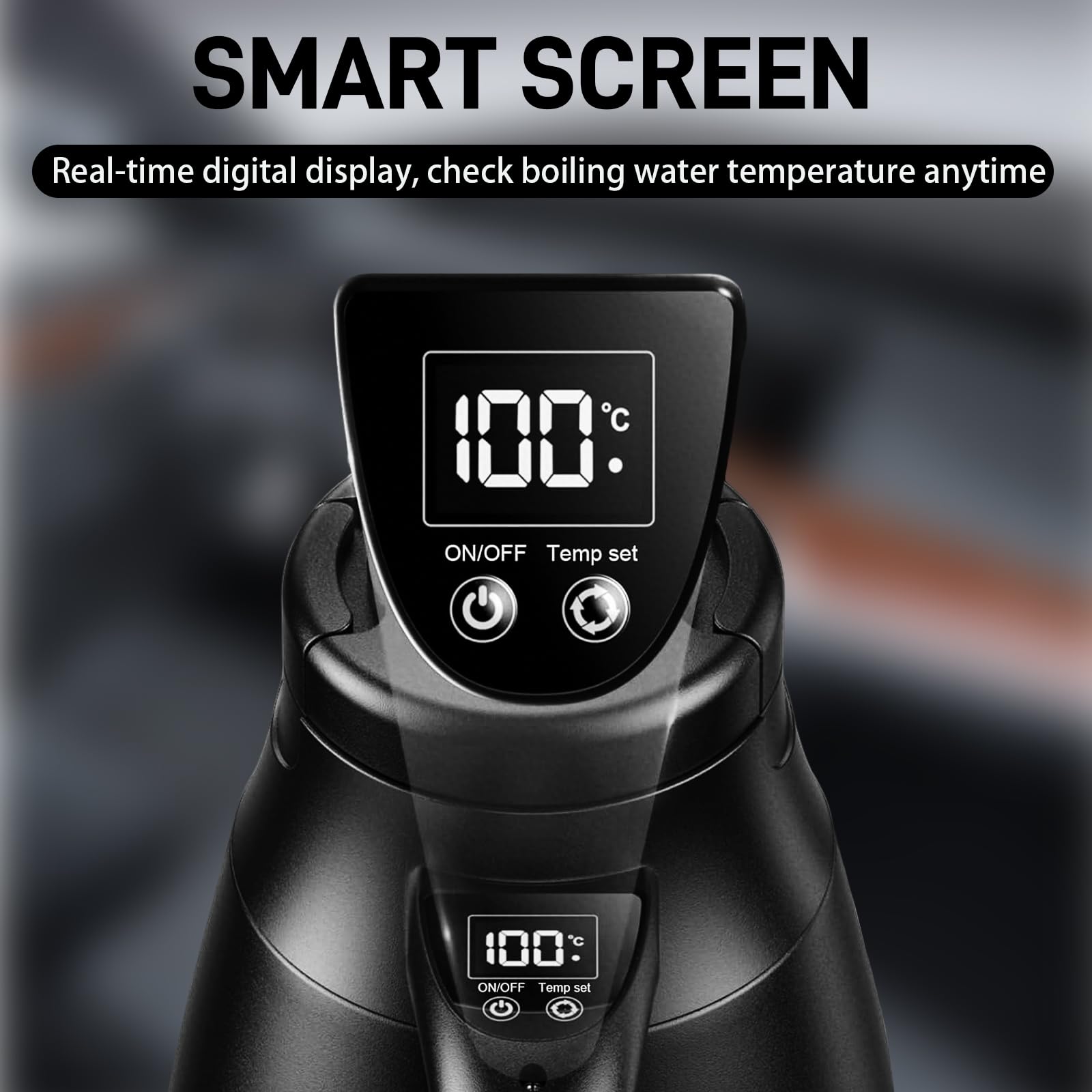 Hervidor Agua Electrico, Hervidor de Agua de 12 V/24 V para Coche 1,2 L | Termo de Acero Inoxidable Portátil con Adaptador para Encendedor de Cigarrillos para Agua Caliente Café Té, Coches Camiones