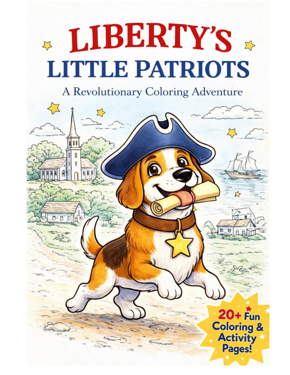 Liberty's Little Patriots: A Revolutionary Coloring Adventure