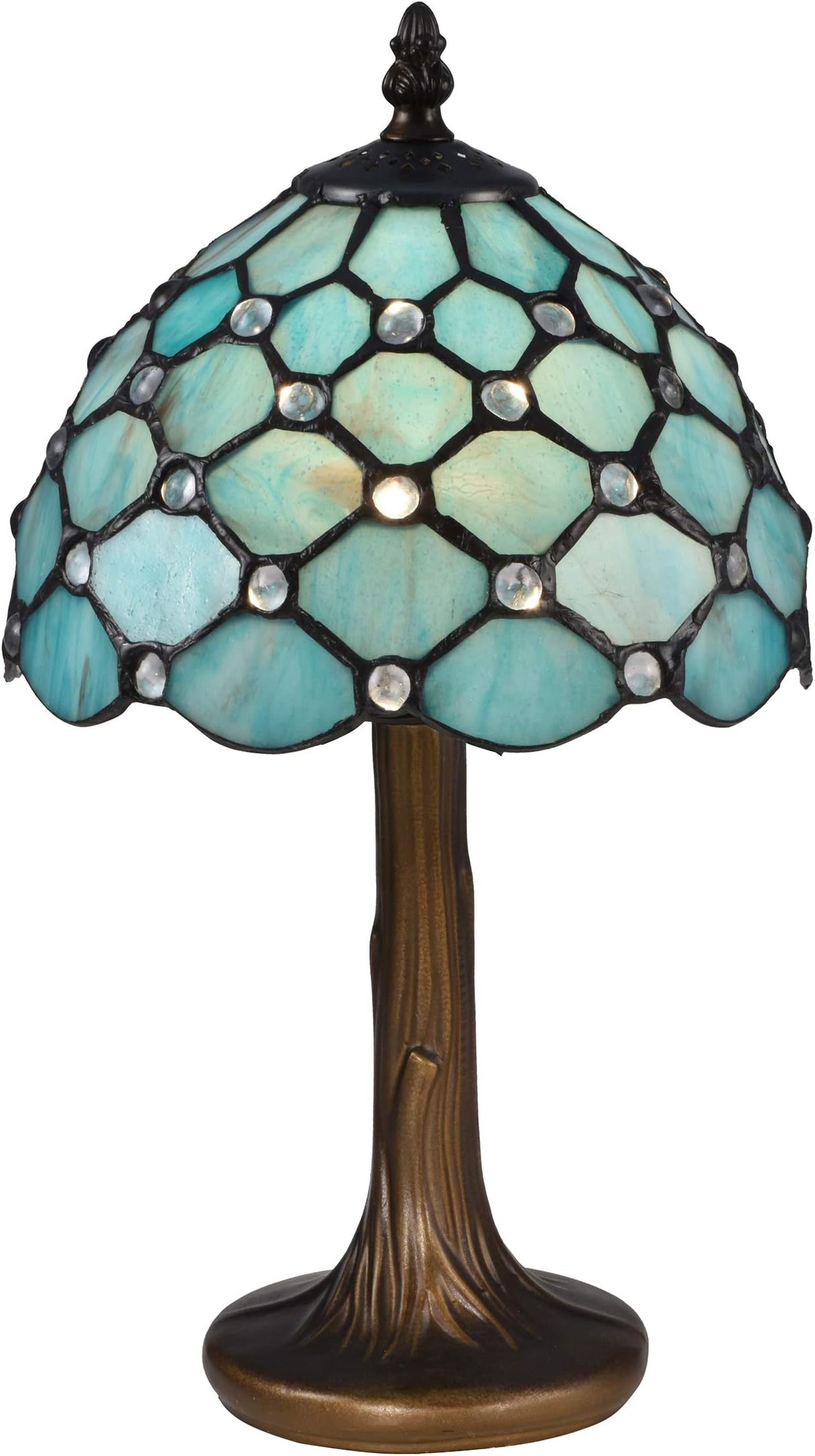Castle Point Tiffany Accent Table Lamp