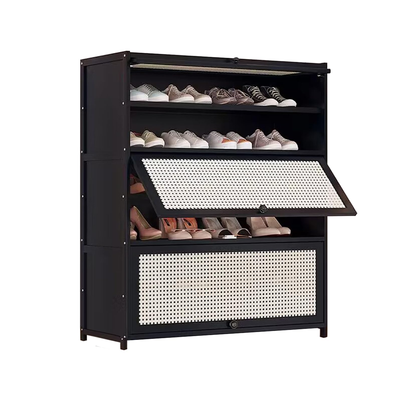 Scarpiera, 7 Livelli Scarpiera Ingresso 28 Paia Portascarpe