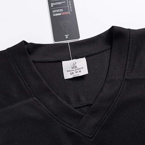 Miniatura 4 de EALER Camiseta de práctica de hockey sobre hielo en blanco de la serie H80 para hombres y niños, adultos y jóvenes