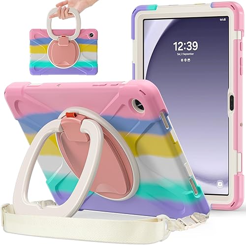 Miniatura 127 de Funda resistente para Galaxy Tab S10 Ultra 2024/S9 Ultra 2023/S8 Ultra 2022, funda híbrida resistente con soporte para bolígrafo S, funda a prueba