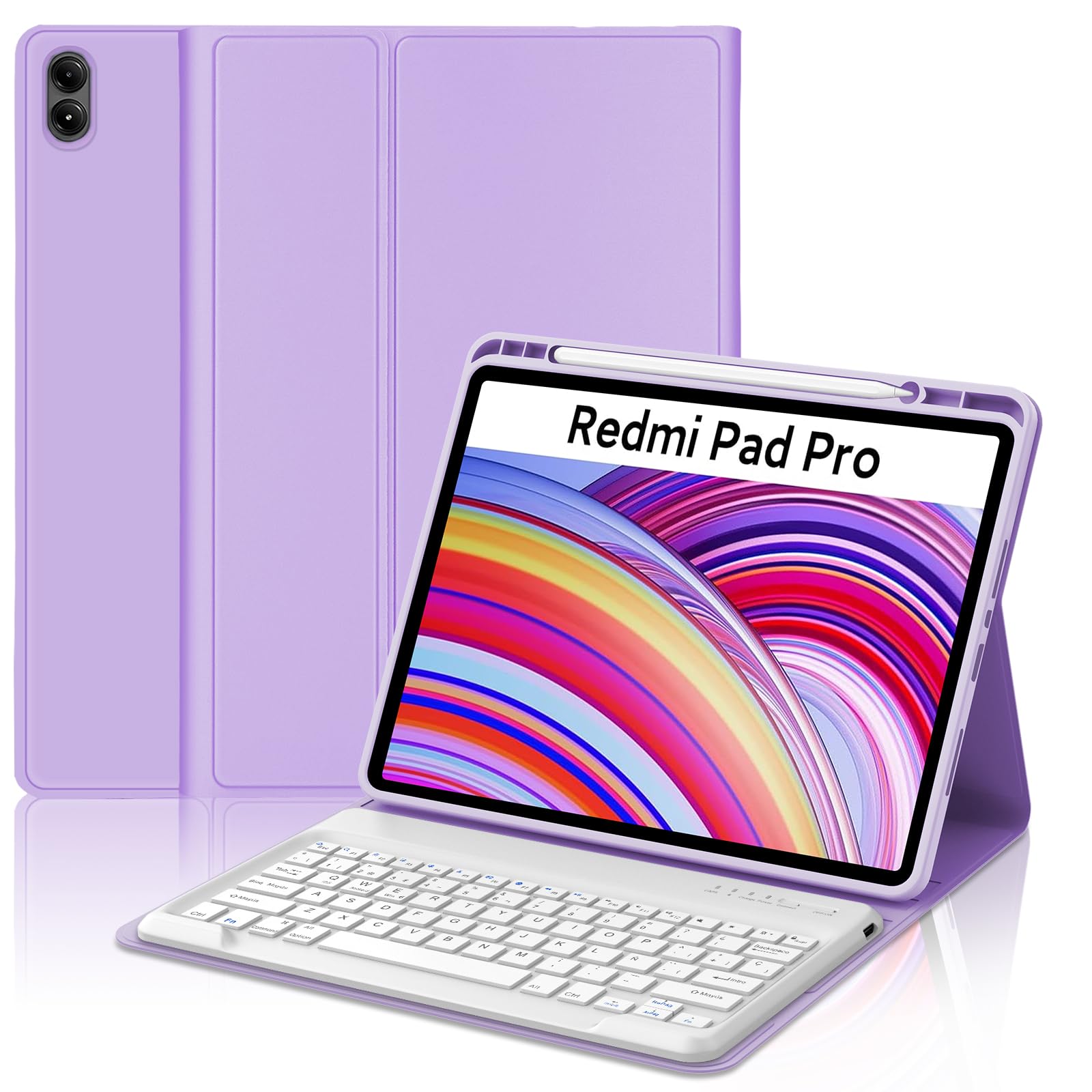 Teclado Español Ñ Desmontable para estudiar y trabajar con Redmi Pad Pro 8