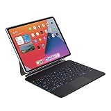 Adesso WKB-7060 Bluetooth Keyboard Case for iPad Pro 13 inch 2024 M4