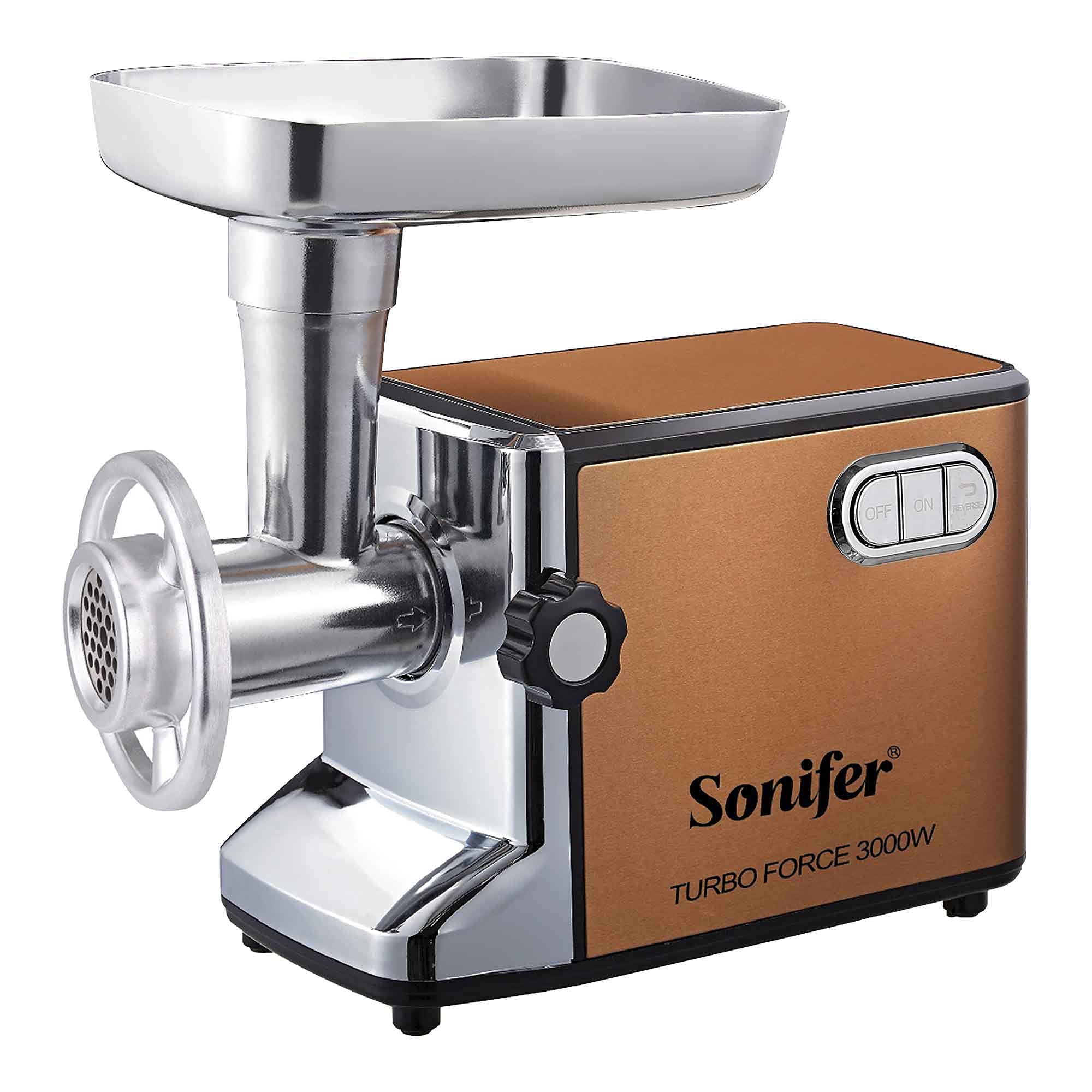 Ręczna maszynka do mięsa Elektryczne szlifierki mięsne, stal nierdzewna Heavy Duty Mincer, Kiełbasa Maszynka do żywności, Sprzęt gospodarstwa domowego SOLIFER Do mięsa mielonego