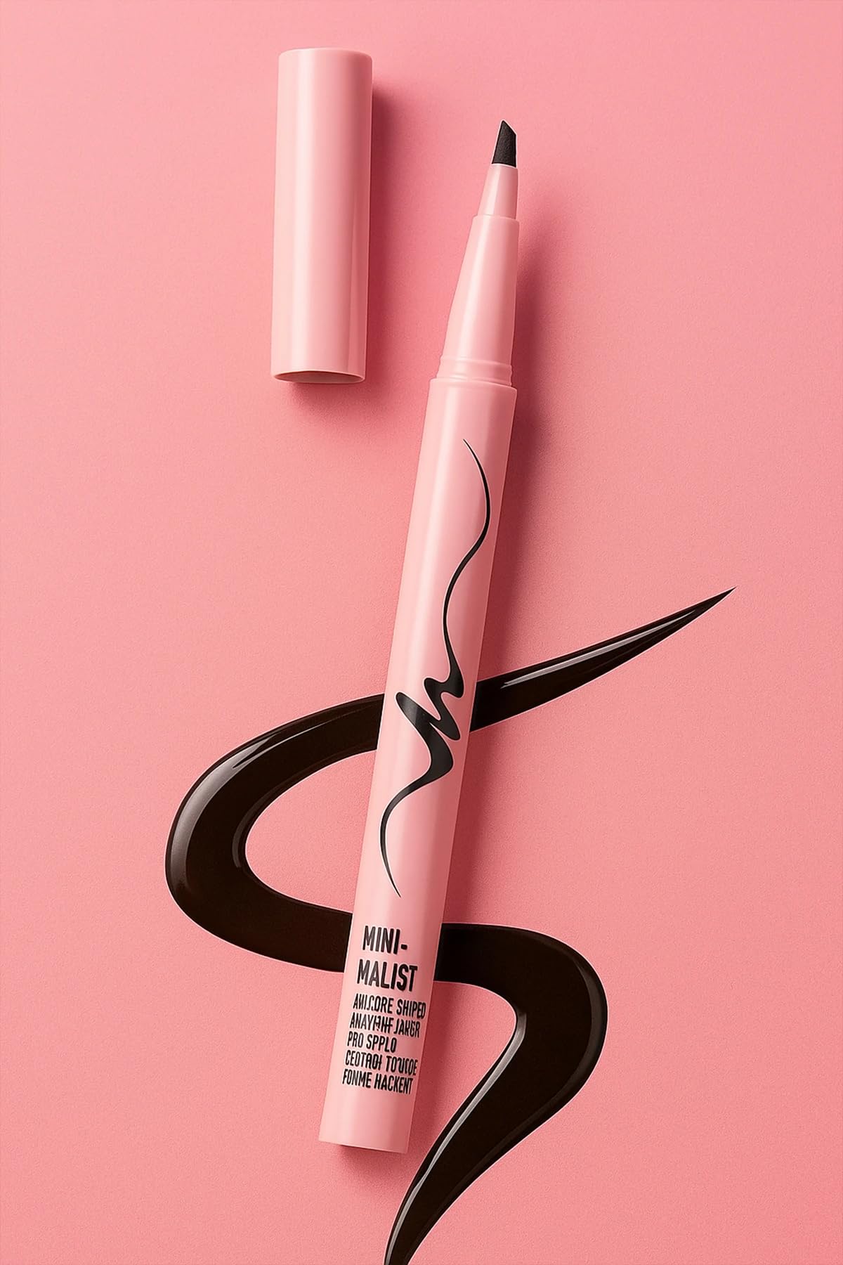 Miniso Lisanslı Minimalist Serisi Kesik Uçlu Eyeliner – İnce ve Kalın Çizgi Kontrolü Sağlayan Siyah Eyeliner (01 Siyah)