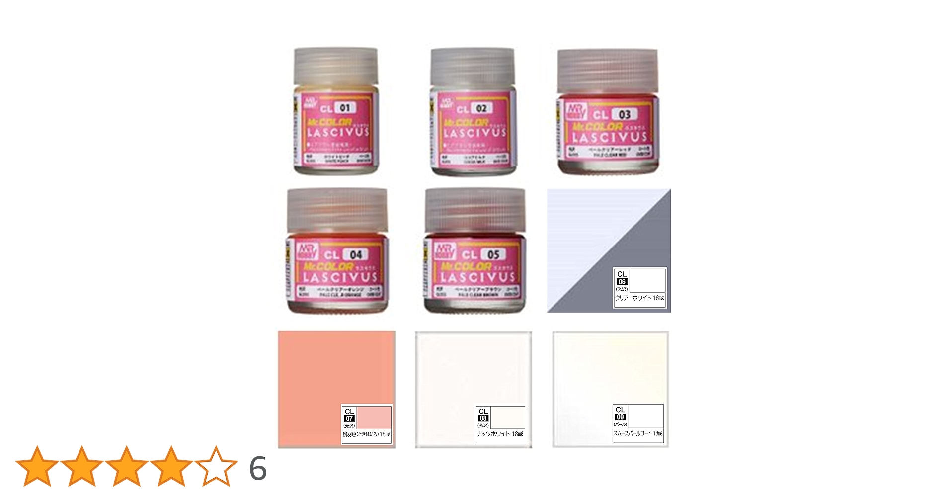 Amazon | Mr.カラー LASCIVUS（ラスキウス） ホワイトピーチ 18ml(光沢