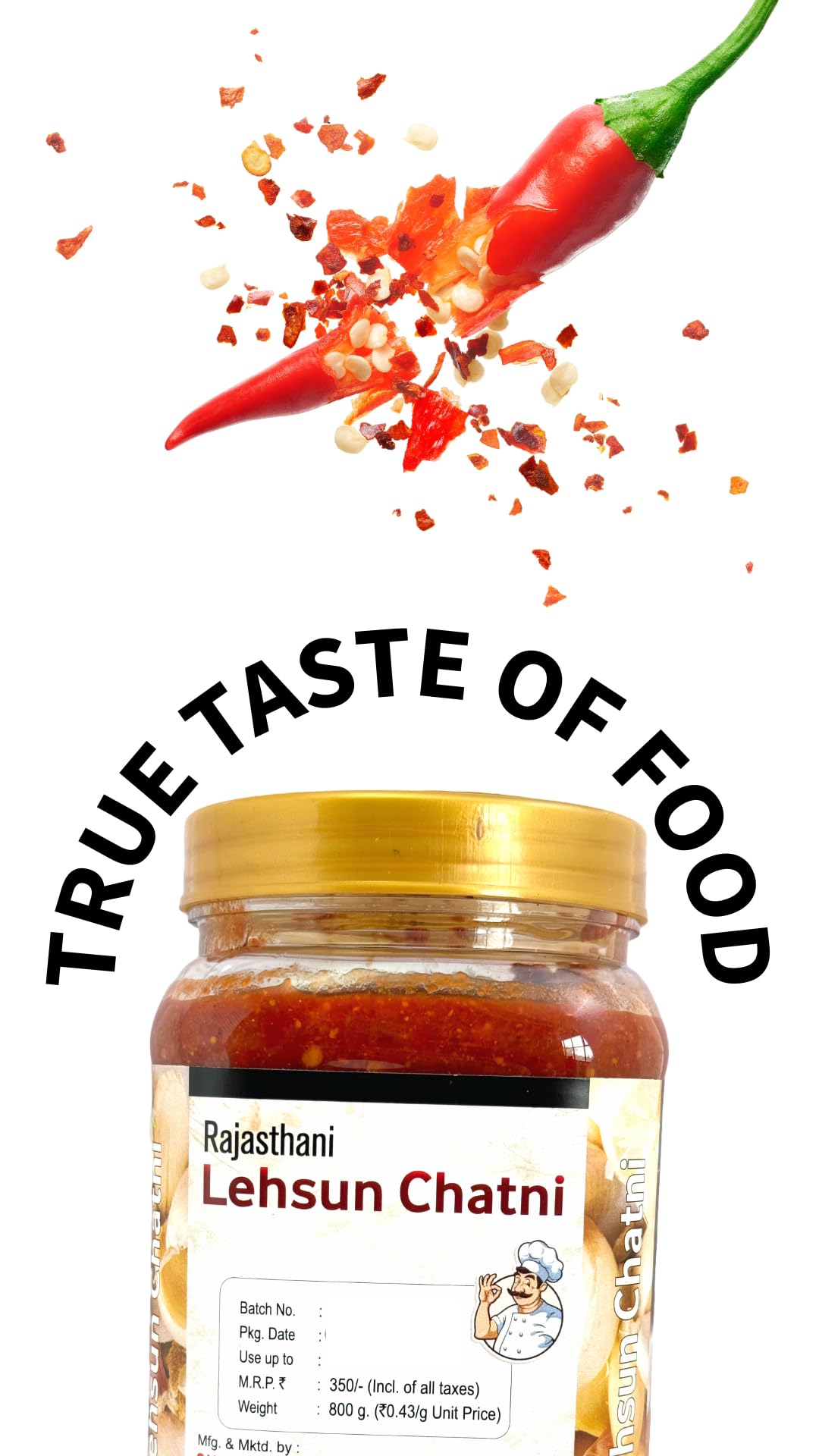 GANGAWAT | GARLIC SAUCE | LEASHUN CHUTNEY | HOME MADE TASTE | CHILLI SAUCE 2