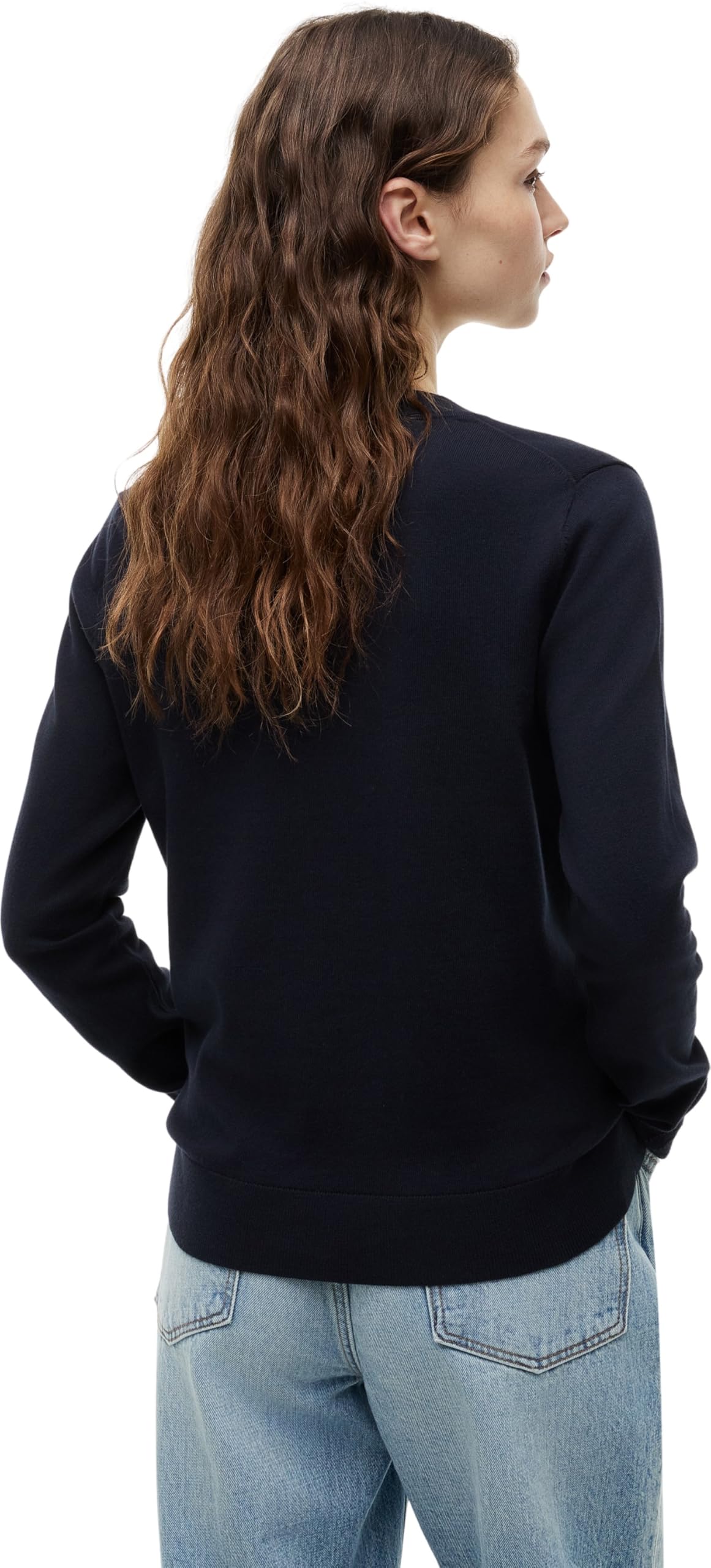 Tommy Hilfiger Co Jersey Stitch V-nk Sweater Ww0ww42049 Pullover Sweater Mujer (Pack de 1)