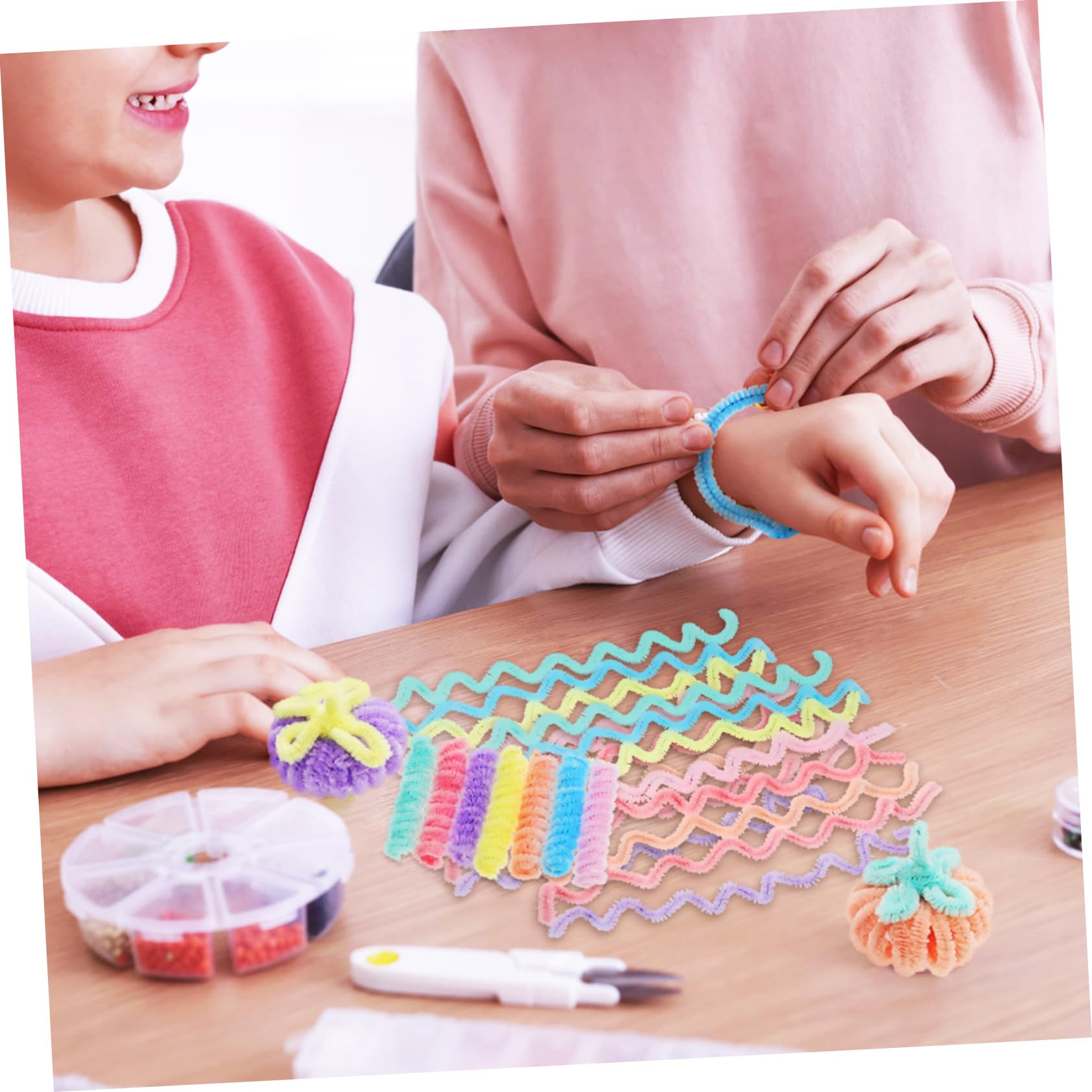 TEHAUX 1500stücke Chenille Stiele Für Bastelprojekte Bunte Pfeifenreiniger Weichem Material Für Kreative -dekorationen Und Handwerksarbeiten