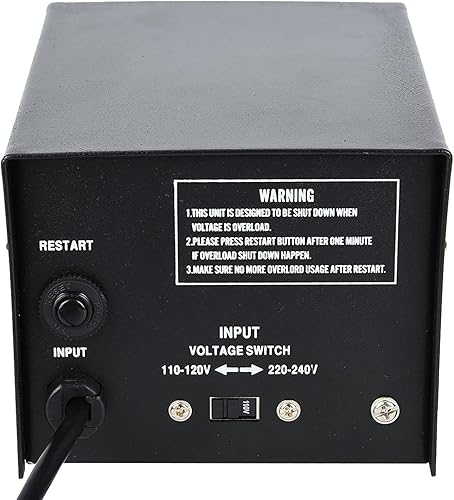 Miniatura 3 de Alvinlite Transformador convertidor de voltaje CA ST-200VA 200W (110 a 240V, 110 V a 220 V) 200 vatios convertidor elevadorabajo 110120 voltios -