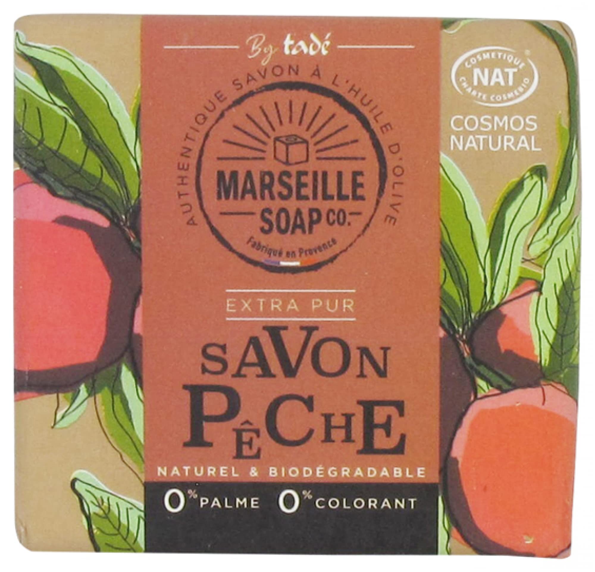 Tadé Peach Marseille Soap 100g