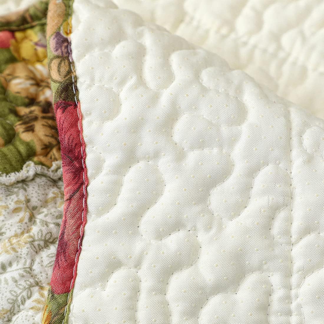 vctops Boho Cotton Patchwork Sofa/Couch Covers Sectional Couch Covers Anti-Slip Sofa Slipcover for Dogs Cats Pet Love Seat Recliner Leather L Shaped, Armrest Backrest Cover (Green,28"x82")