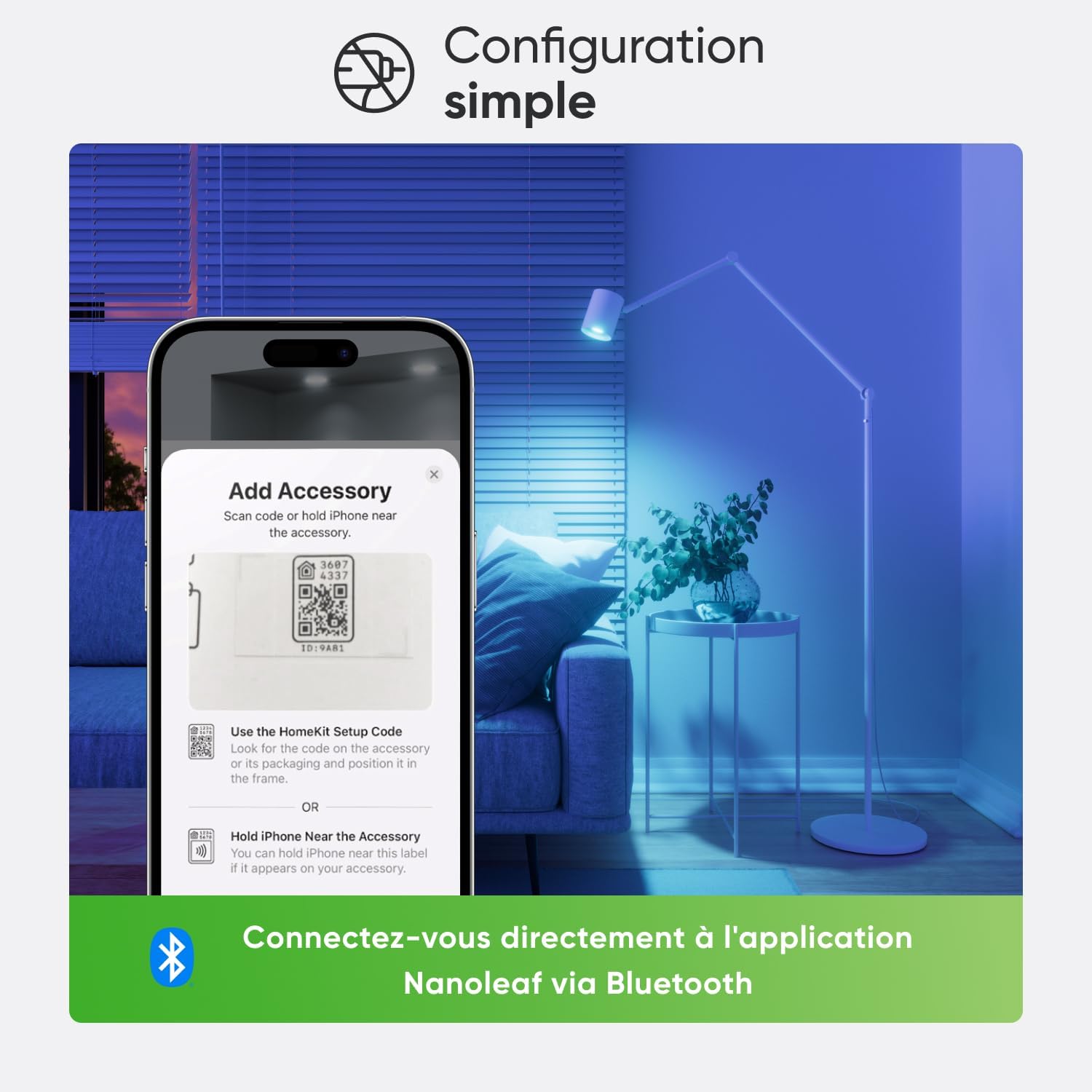 Nanoleaf Essentials | Smart GU10 | 400Lm | White | 2700K-6500K | 220V-240V | 3PK | EU