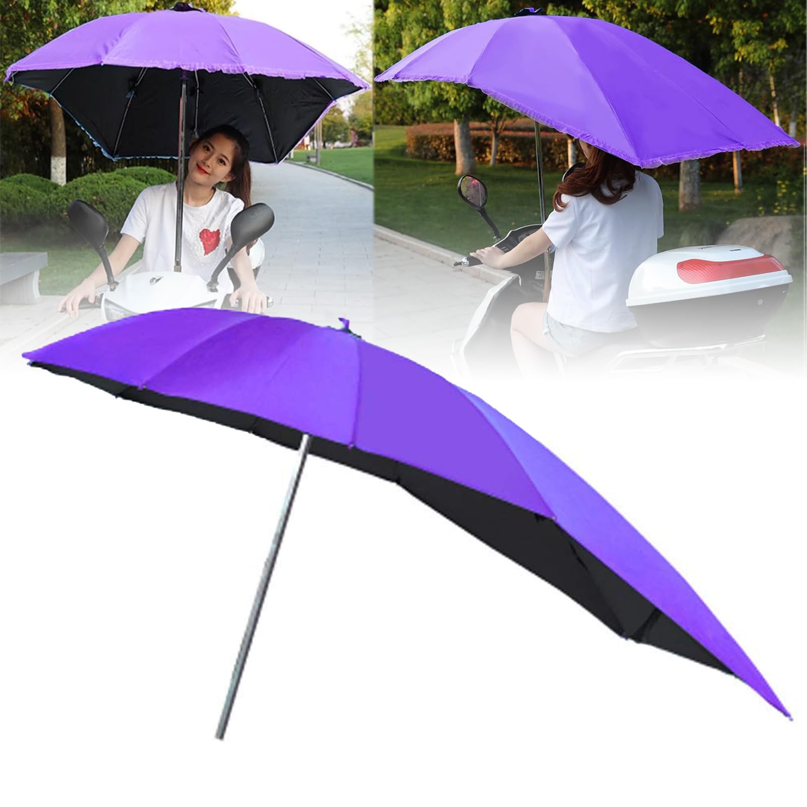 Housse de pluie universelle pour scooter électrique pour ne plus être mouillé en trajet