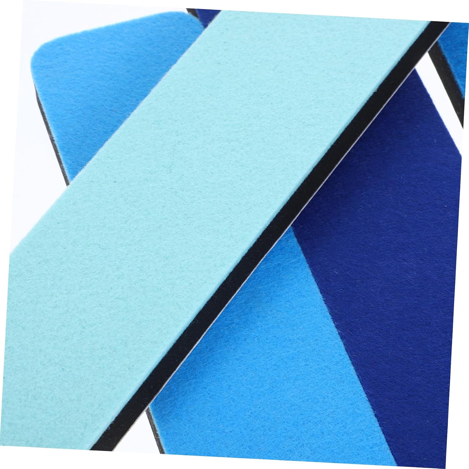 Veemoon Decorative Felt Strips Memo Board 6 Pack Adhesive Bulletin Board Bar Strips for Home Office School