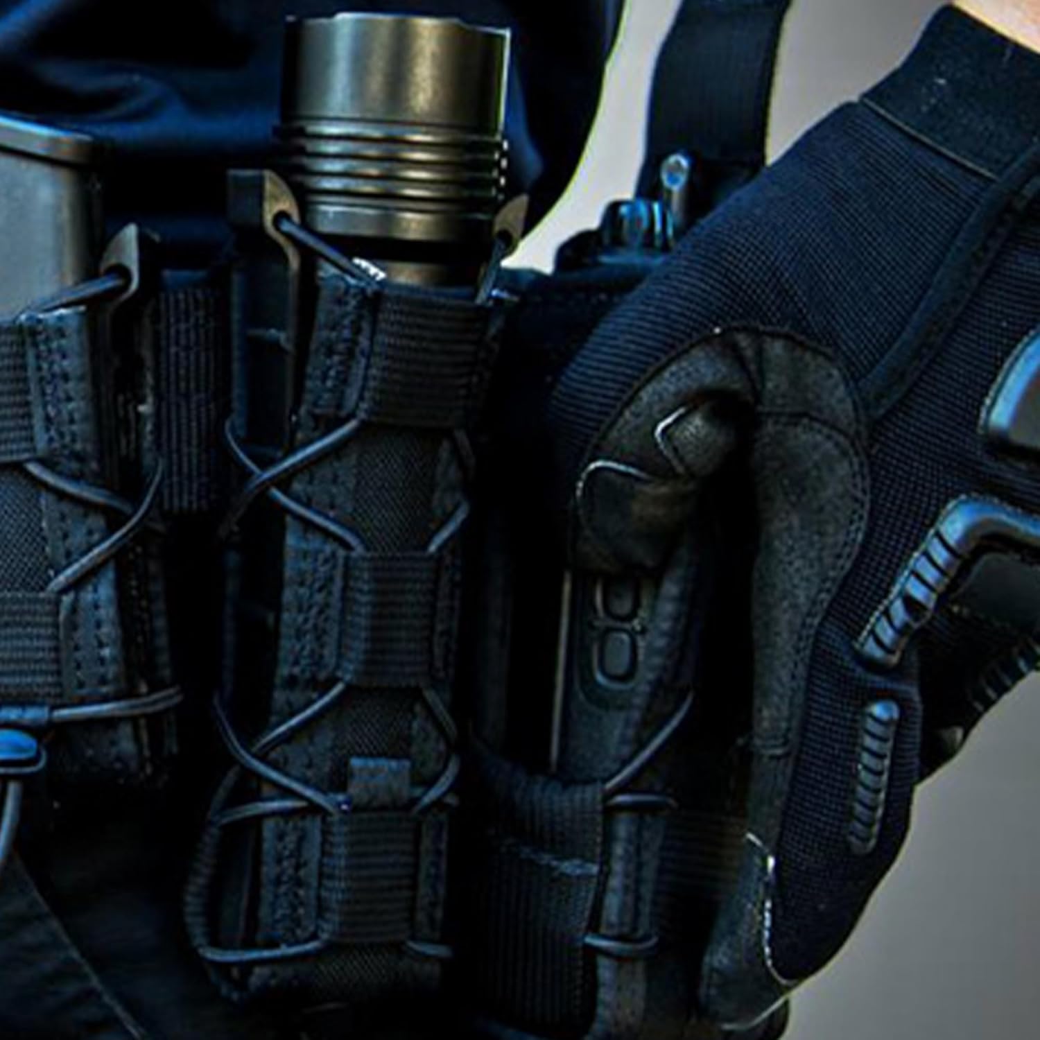 High Speed Gear - Extended Pistol Taco ABM Mag Pouch, Police Gear & Military Gear, Tactical Magazine Pouch for Professionals