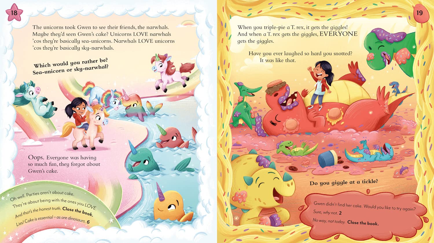 Pick a Story: A Dinosaur Unicorn Robot Adventure: The brand new interactive illustrated picture book adventure for children where YOU choose the story!