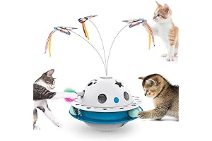 Tyasoleil 3-in-1 Smart Cat Toy: A Feline's Playground of Delight