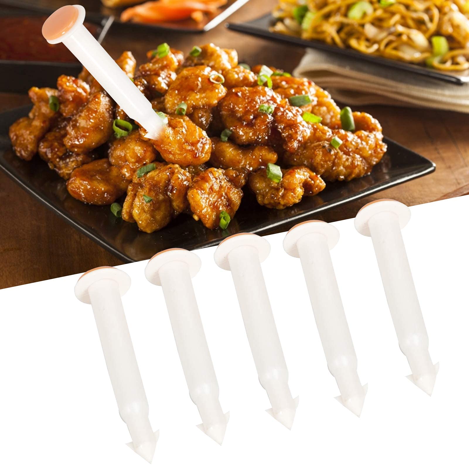 2 in 1 Digitale Fleisch Thermometer für Kochen-Instant Lesen Lebensmittel Thermo