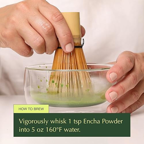 Miniatura 7 de Encha té verde matcha de grado ceremonial polvo de té verde matcha japonés orgánico de primera cosecha de Uji Japón 60gramos212onzas