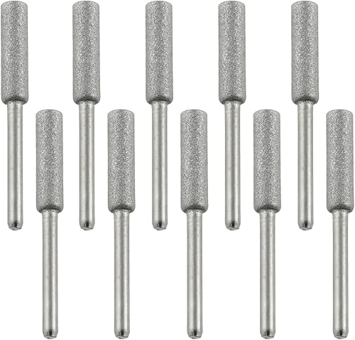 Afilador de motosierra de 532 pulgadas (0.157 in) Afilador de brocas de motosierra de piedra de molienda herramienta de afilado de sierra de cadena