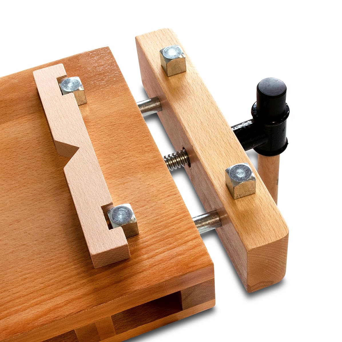 BAMATO Mobile Mini Banco cepillador WORK-530 portátil Banco de trabajo de madera DIY | Banco de madera portátil que ahorra espacio para hobby y artesanía | Opciones de trabajo flexibles y fácil transporte