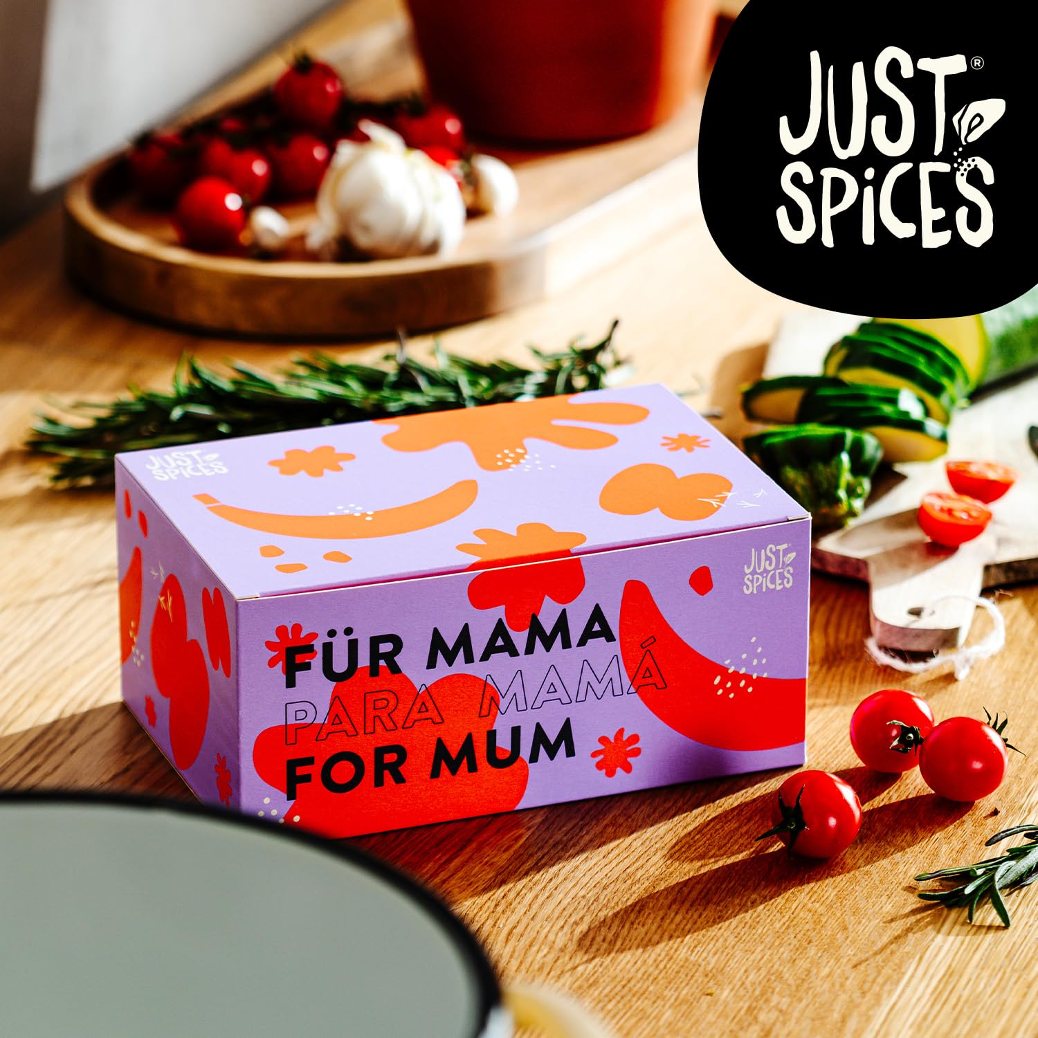Just Spices Mama Gewürzbox I 6 Gewürzmixe, die Mama lieben wird I In schöner Geschenkbox I Gewürzbox Lebensmittel & Getränke