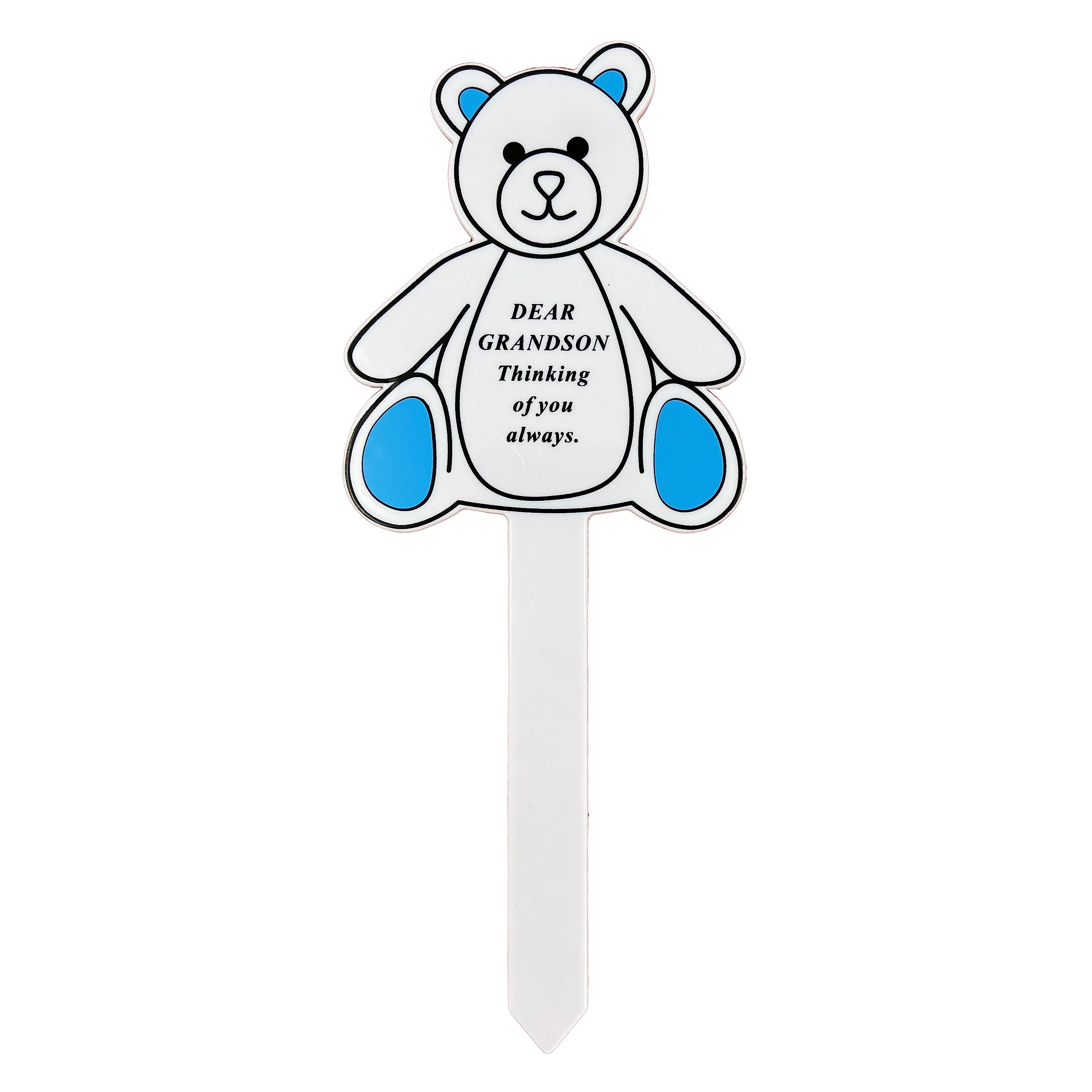 Angraves Special Grandson Memorial Baby Child Remembrance Verse Grave Ground Stake Plaque