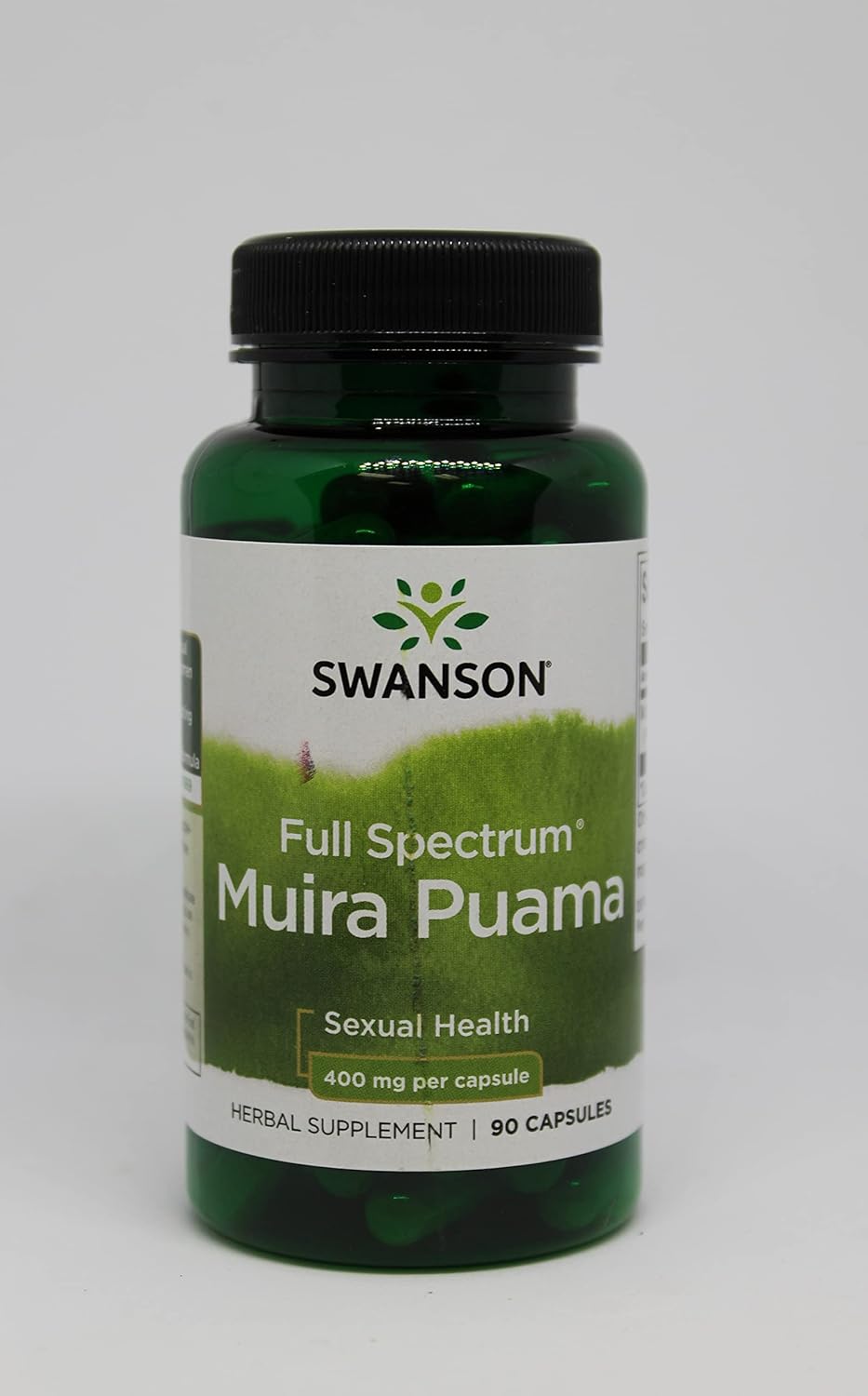 Swanson Muira Puama Root Sexual Health Virility Libido Boost Support Men's Women's Supplement 400 mg 90 Capsules (4 Pack) : Health & Household
